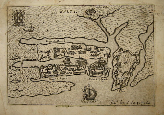 Bertelli Pietro (1571-1621) Malta 1629 Padova 